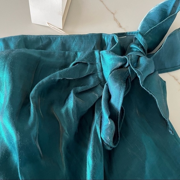 Tularosa Wrap Freida Skirt in Emerald Size Large - Picture 10 of 13
